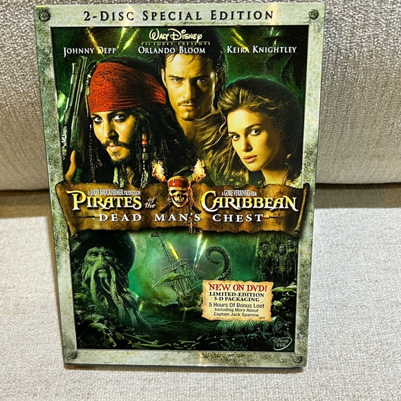 Pirates of the Caribbean Dead Man’s Chest 2 Disc Special Edition DVD - Picture 6 of 8